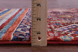 Khorjin Persian Gabbeh Hand Knotted Wool Rug - 2' 0" X 4' 10" - Golden Nile
