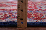 Red Persian Fine Serapi Hand Knotted Wool Rug - 4' 10" X 6' 11" - Golden Nile