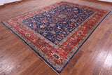 Persian Fine Serapi Hand Knotted Wool Rug - 8' 9" X 11' 11" - Golden Nile