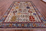 Persian Fine Serapi Hand Knotted Wool Rug - 9' 10" X 13' 4" - Golden Nile