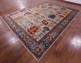 Persian Fine Serapi Hand Knotted Wool Rug - 9' 10" X 13' 4" - Golden Nile