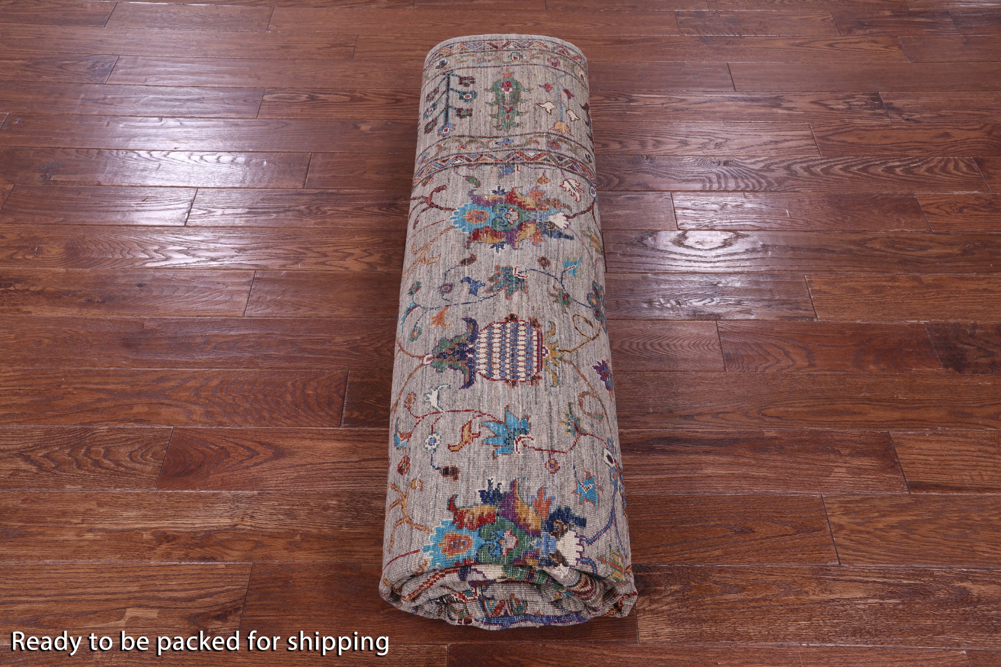 Peshawar Hand Knotted Wool Rug - 8' 6" X 12' 3" - Golden Nile