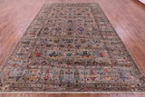 Peshawar Hand Knotted Wool Rug - 8' 6" X 12' 3" - Golden Nile