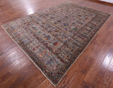 Peshawar Hand Knotted Wool Rug - 8' 6" X 12' 3" - Golden Nile