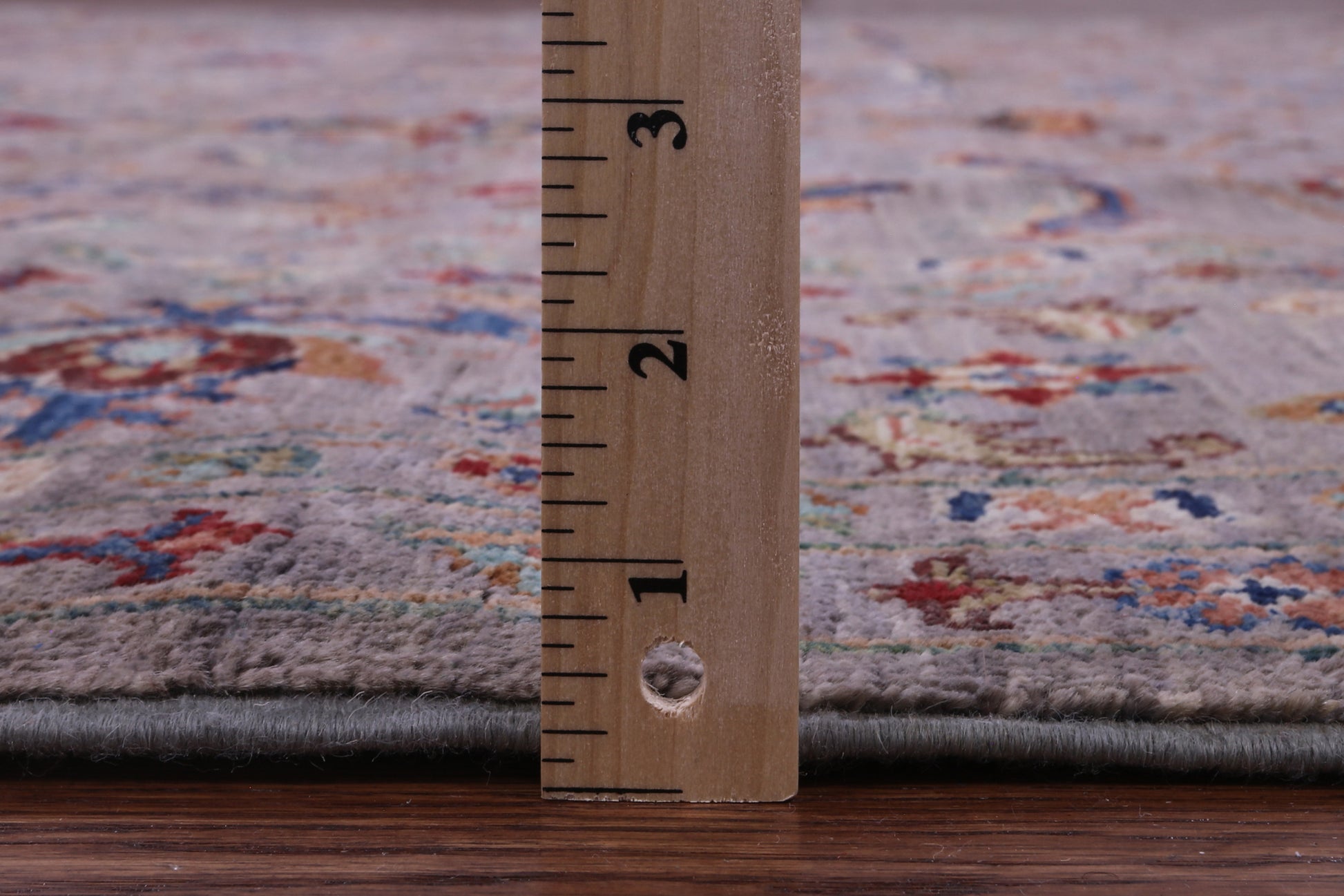 Grey Peshawar Hand Knotted Wool Rug - 8' 1" X 10' 4" - Golden Nile