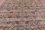 Peshawar Hand Knotted Wool Rug - 8' 10" X 12' 1" - Golden Nile