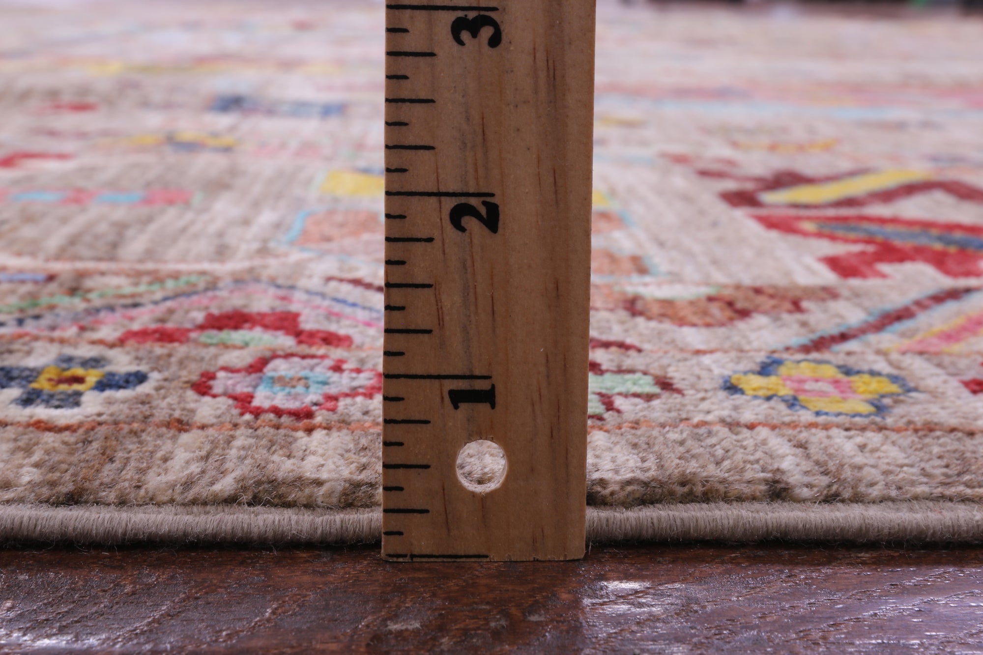 Persian Fine Serapi Hand Knotted Wool Rug - 9' 1" X 12' 1" - Golden Nile