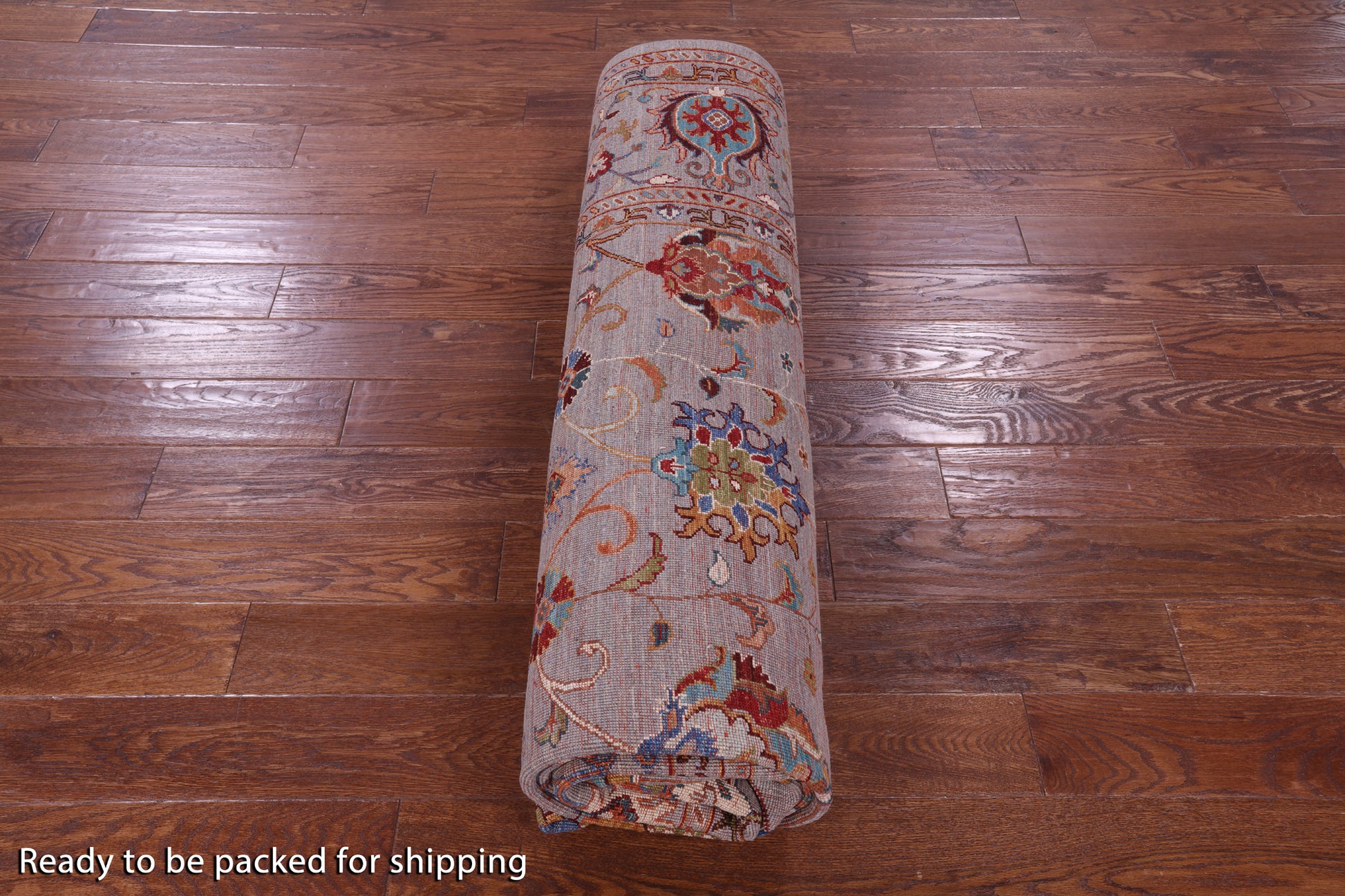 Peshawar Hand Knotted Wool Rug - 8' 5" X 10' 2" - Golden Nile
