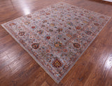 Peshawar Hand Knotted Wool Rug - 8' 5" X 10' 2" - Golden Nile