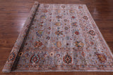 Peshawar Hand Knotted Wool Rug - 8' 5" X 10' 2" - Golden Nile