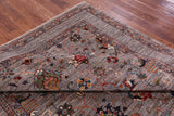 Peshawar Hand Knotted Wool Rug - 6' 8" X 9' 11" - Golden Nile