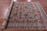 Peshawar Hand Knotted Wool Rug - 6' 8" X 9' 11" - Golden Nile