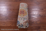 Turkmen Ersari Hand Knotted Wool Rug - 5' 0" X 6' 11" - Golden Nile