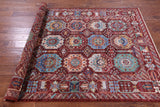 Turkmen Ersari Hand Knotted Wool Rug - 5' 1" X 6' 8" - Golden Nile