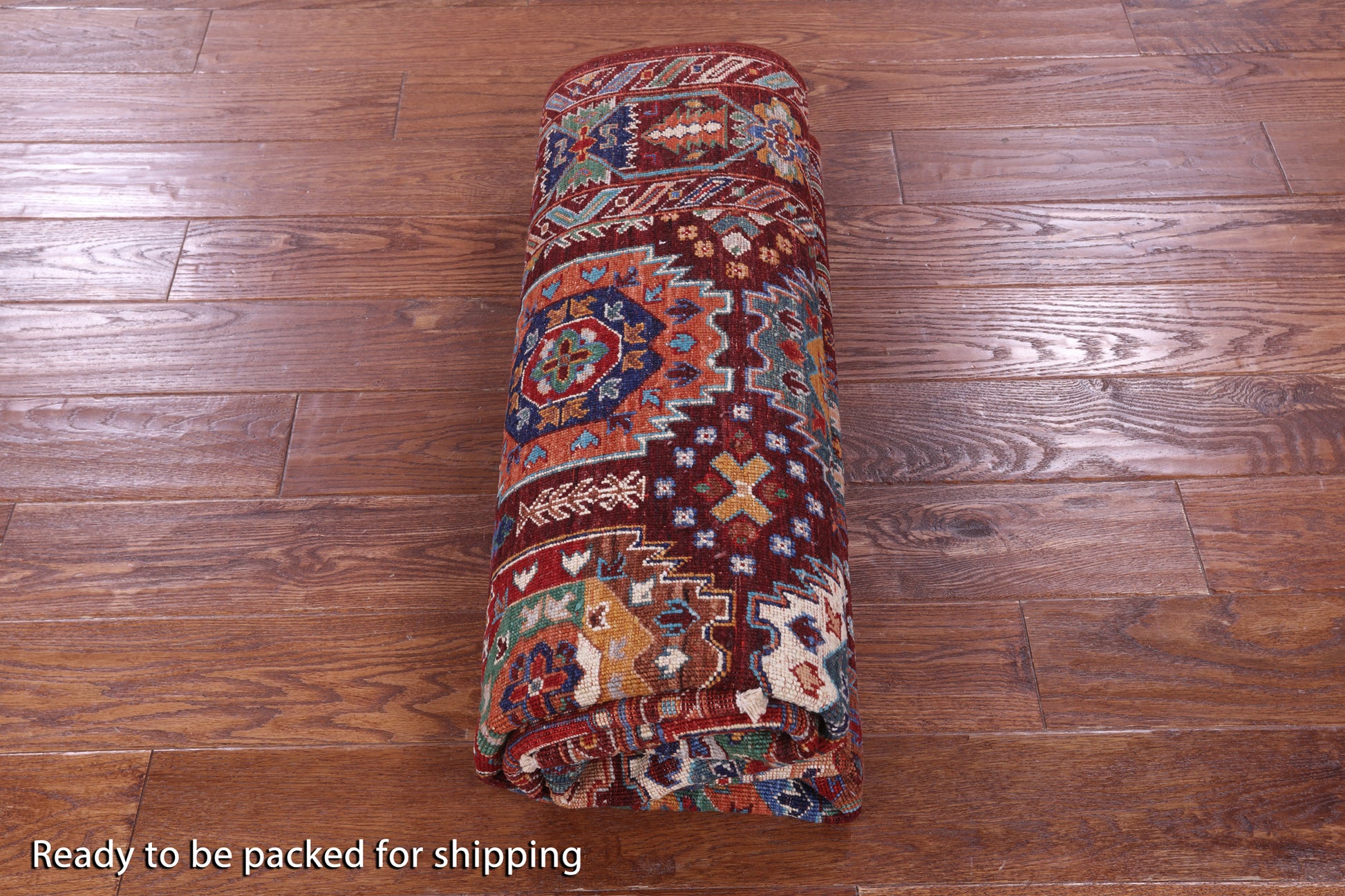 Turkmen Ersari Hand Knotted Wool Rug - 5' 1" X 6' 8" - Golden Nile