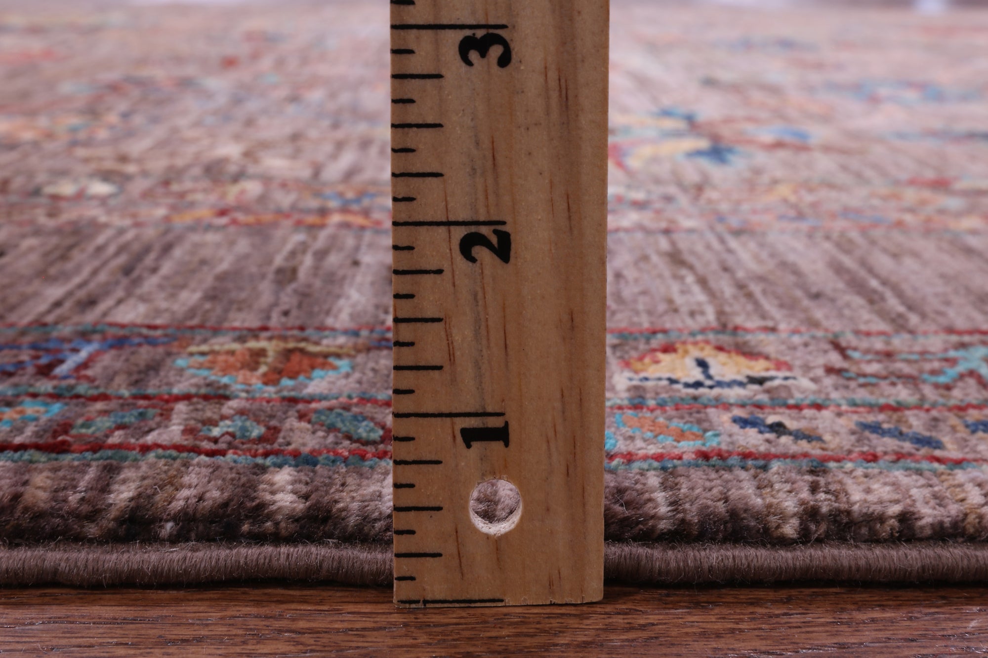 Peshawar Hand Knotted Wool Rug - 5' 1" X 6' 9" - Golden Nile