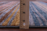 Khorjin Persian Gabbeh Hand Knotted Wool Rug - 5' 7" X 7' 11" - Golden Nile