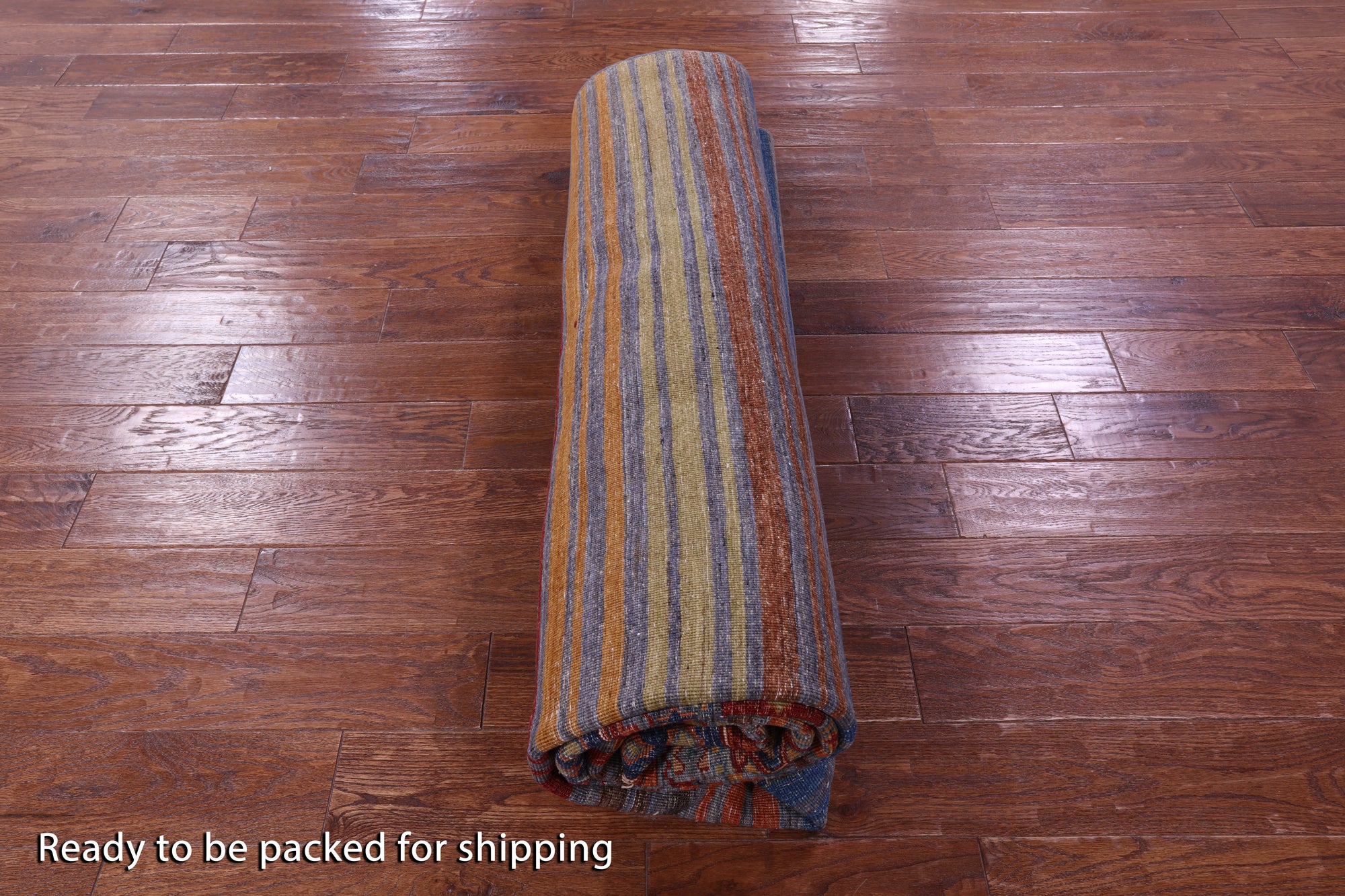 Khorjin Persian Gabbeh Handmade Wool Rug - 8' 0" X 9' 10" - Golden Nile