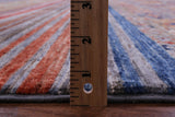 Khorjin Persian Gabbeh Handmade Wool Rug - 8' 0" X 9' 10" - Golden Nile