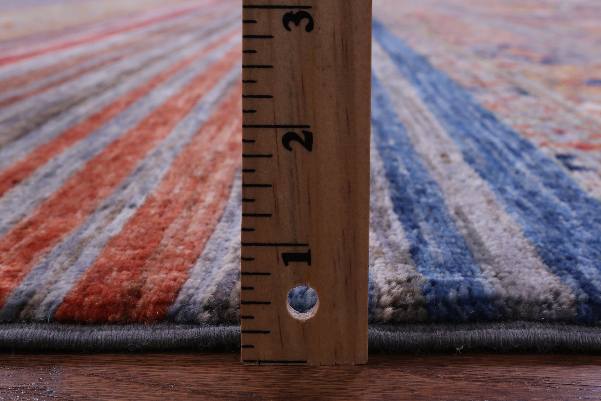 Khorjin Persian Gabbeh Handmade Wool Rug - 8' 0" X 9' 10" - Golden Nile