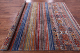 Khorjin Persian Gabbeh Handmade Wool Rug - 8' 0" X 9' 10" - Golden Nile