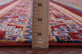 Khorjin Persian Gabbeh Hand Knotted Wool Rug - 6' 7" X 8' 9" - Golden Nile