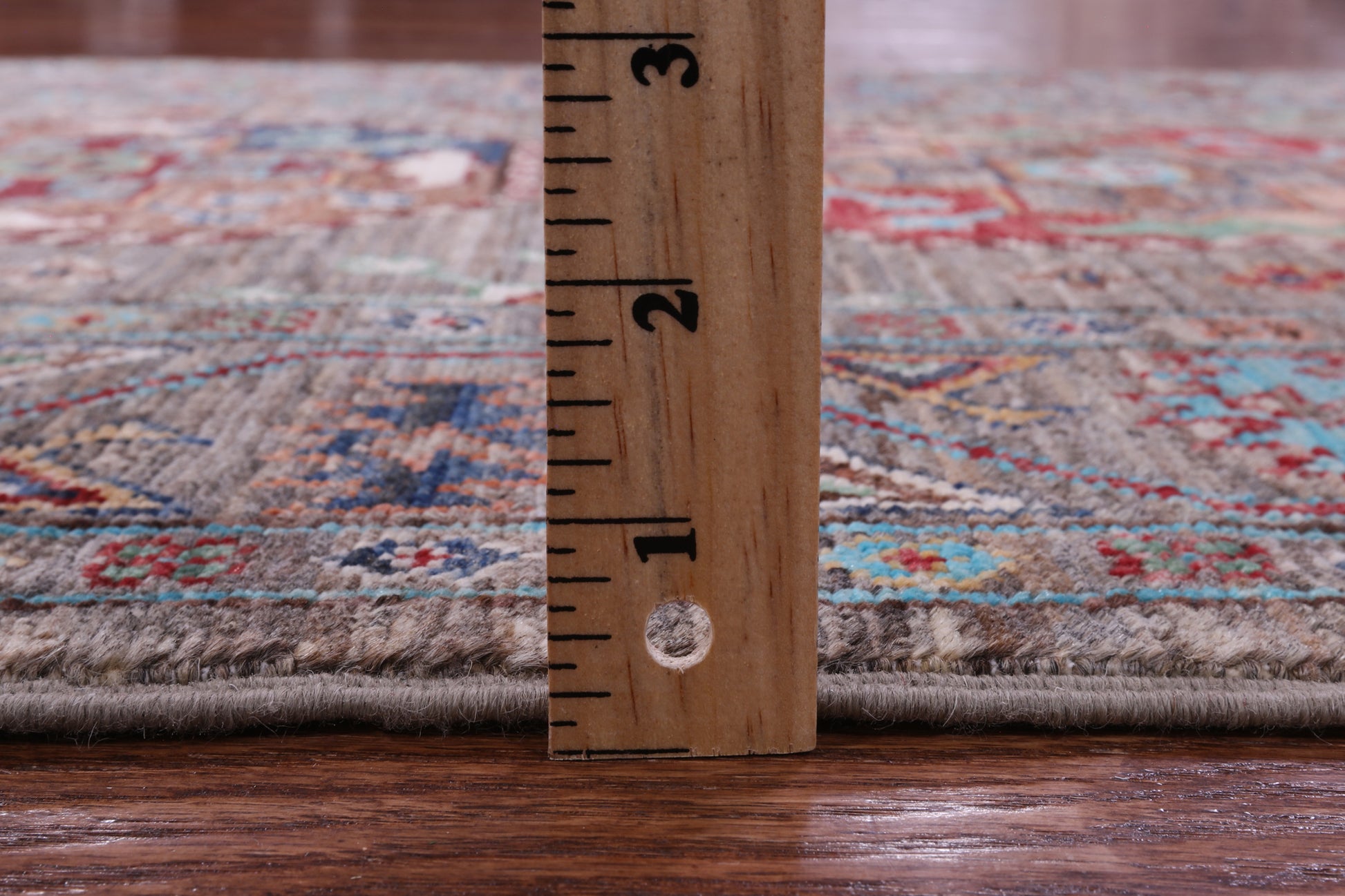 Turkmen Ersari Hand Knotted Wool Runner Rug - 2' 7" X 10' 1" - Golden Nile