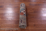 Turkmen Ersari Hand Knotted Wool Runner Rug - 2' 7" X 10' 1" - Golden Nile