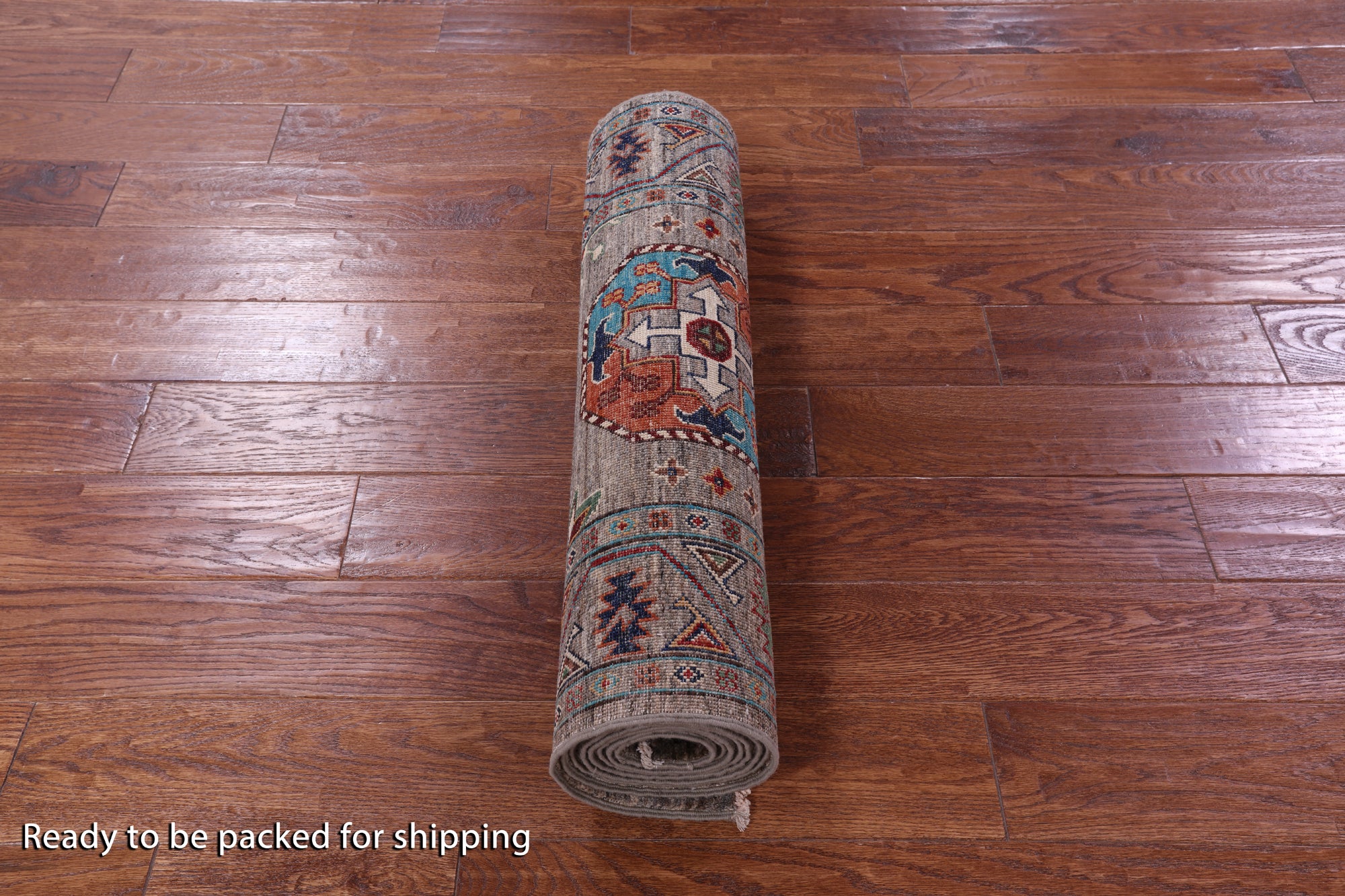 Turkmen Ersari Hand Knotted Wool Runner Rug - 2' 7" X 10' 1" - Golden Nile