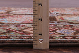 Brown Turkmen Ersari Hand Knotted Wool Runner Rug - 2' 9" X 9' 4" - Golden Nile