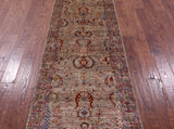 Peshawar Handmade Wool Runner Rug - 2' 8" X 8' 6" - Golden Nile