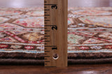 Brown Turkmen Ersari Hand Knotted Wool Runner Rug - 2' 9" X 9' 4" - Golden Nile
