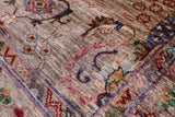 Peshawar Hand Knotted Wool Runner Rug - 2' 8" X 8' 6" - Golden Nile