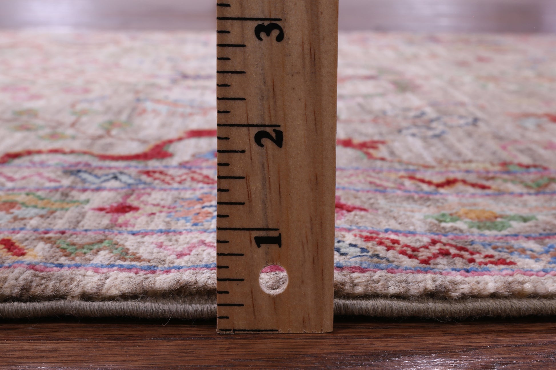 Peshawar Hand Knotted Wool Runner Rug - 2' 8" X 8' 6" - Golden Nile