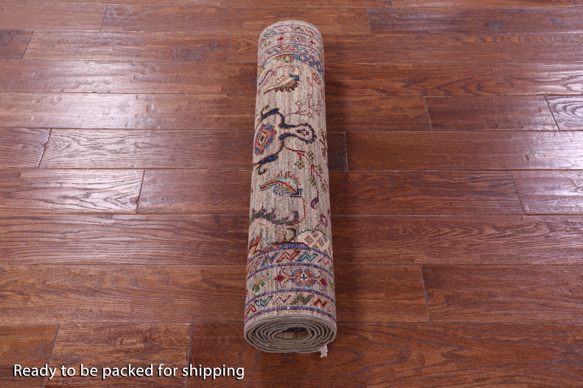 Peshawar Hand Knotted Wool Runner Rug - 2' 8" X 8' 6" - Golden Nile