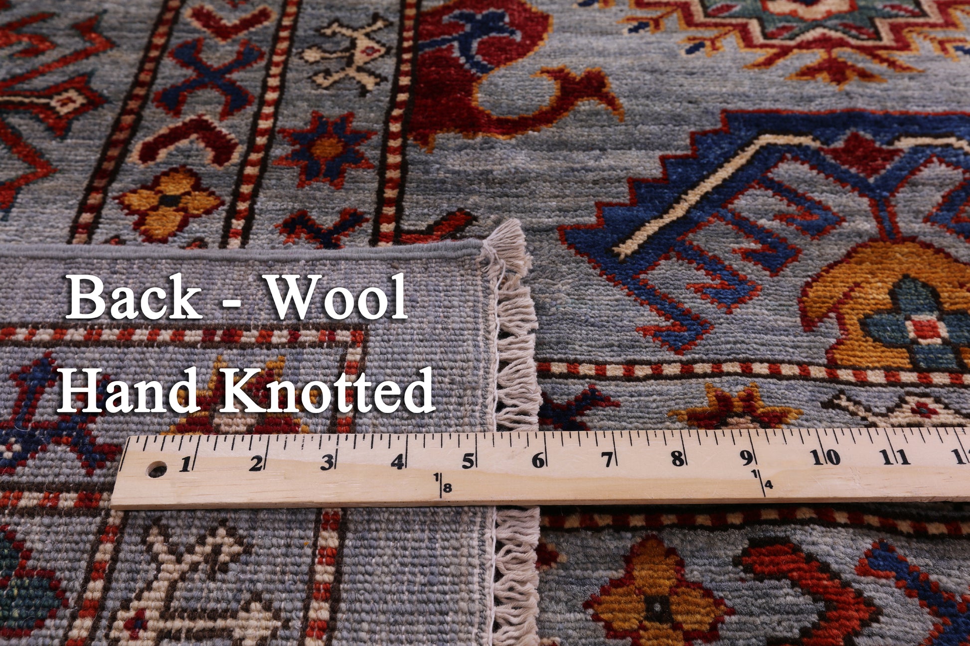 Persian Fine Serapi Hand Knotted Wool Rug - 11' 7" X 17' 5" - Golden Nile