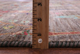 Tribal Persian Gabbeh Hand Knotted Wool Rug - 5' 8" X 8' 2" - Golden Nile