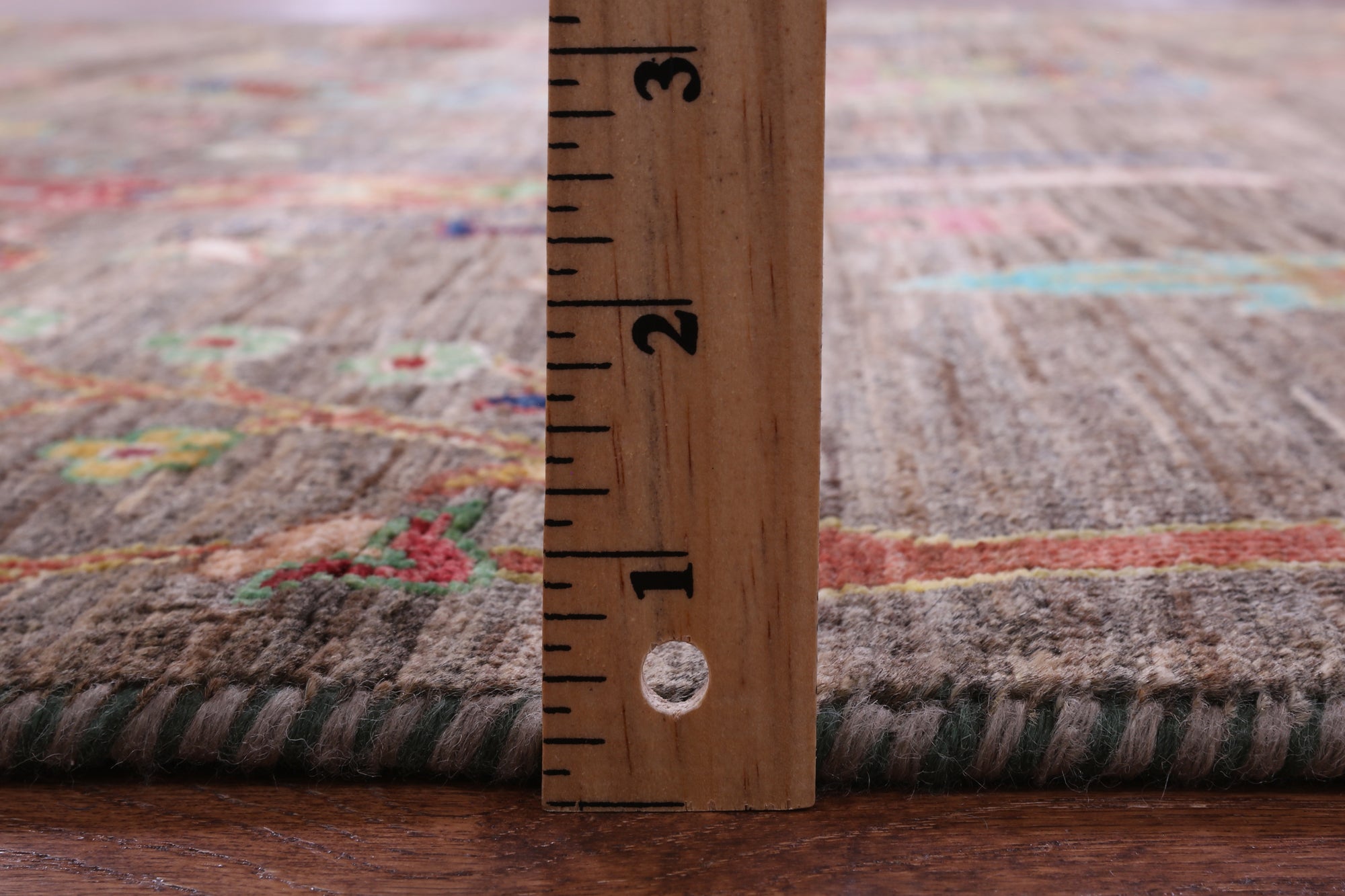 Tribal Persian Gabbeh Hand Knotted Wool Rug - 5' 8" X 8' 2" - Golden Nile