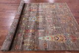 Tribal Persian Gabbeh Hand Knotted Wool Rug - 5' 8" X 8' 2" - Golden Nile