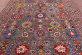 Persian Fine Serapi Hand Knotted Wool Rug - 8' 11" X 12' 0" - Golden Nile