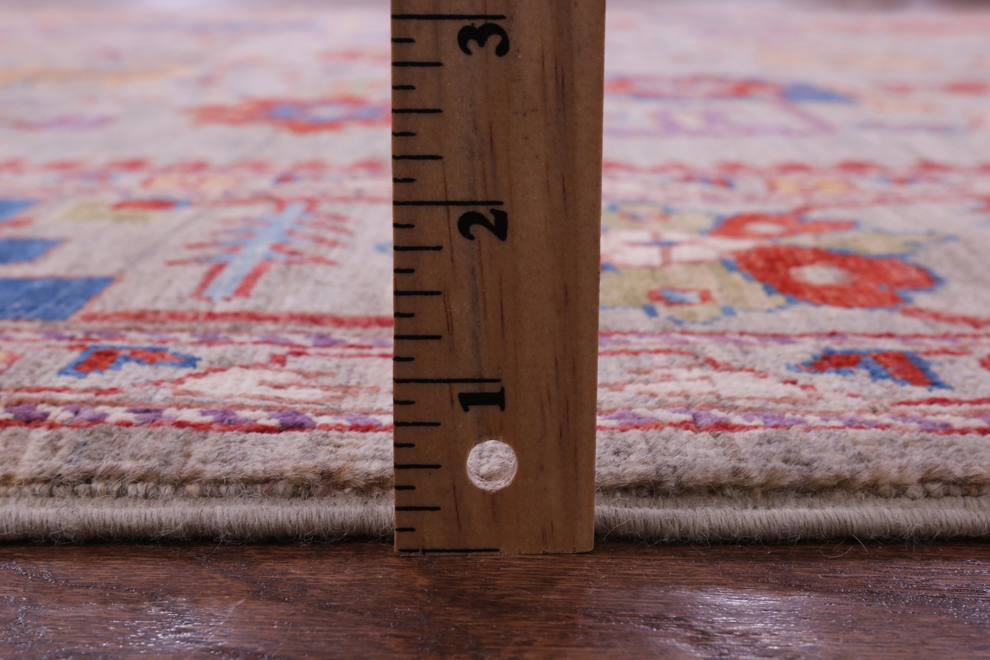 Persian Fine Serapi Hand Knotted Wool Rug - 8' 1" X 9' 8" - Golden Nile