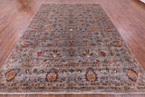 Peshawar Hand Knotted Wool Rug - 8' 9" X 12' 2" - Golden Nile