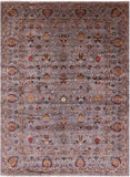 Peshawar Hand Knotted Wool Rug - 8' 9" X 12' 2" - Golden Nile