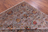 Peshawar Hand Knotted Wool Rug - 8' 9" X 12' 2" - Golden Nile