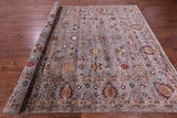 Peshawar Hand Knotted Wool Rug - 8' 9" X 12' 2" - Golden Nile