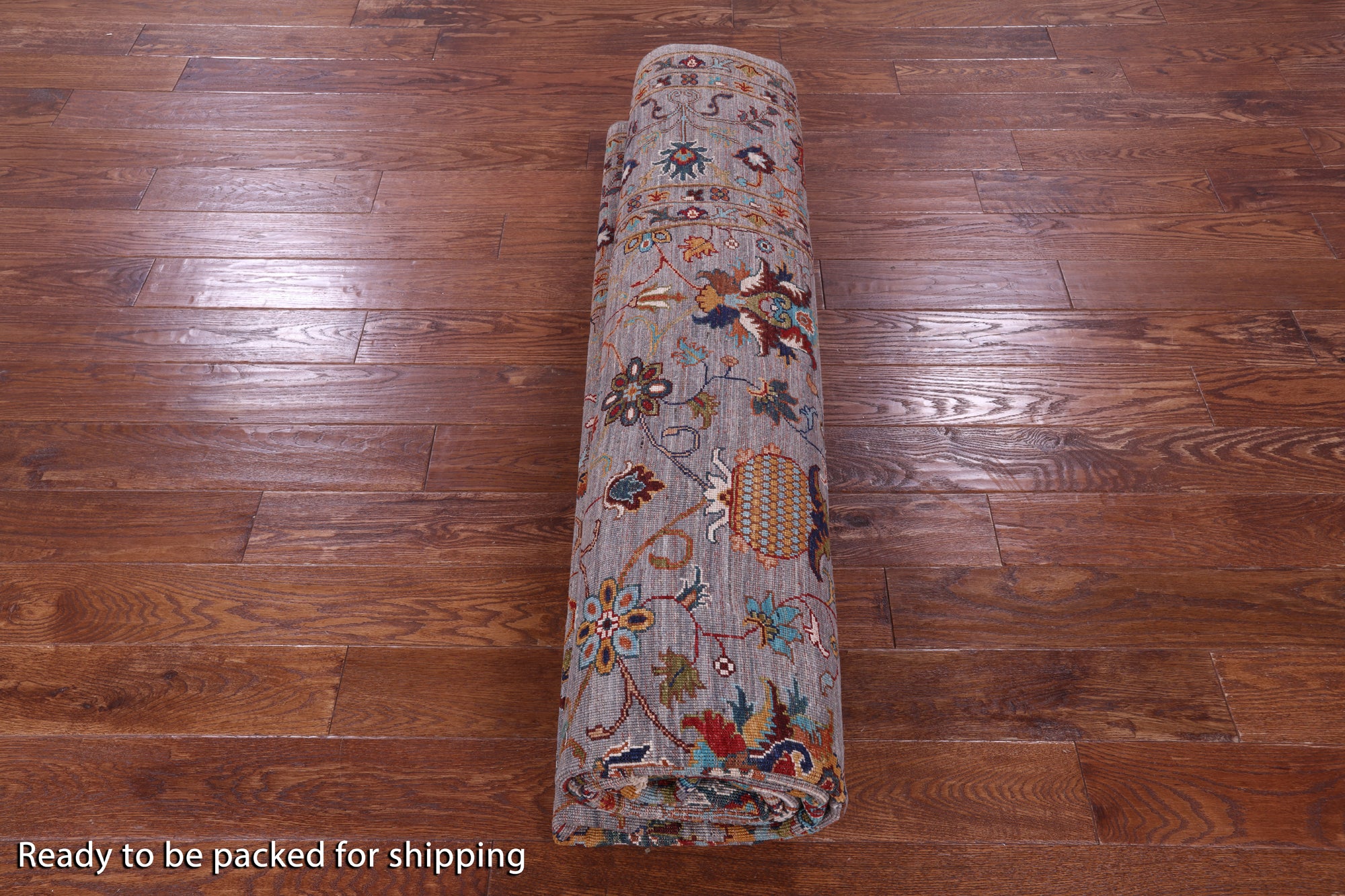 Peshawar Hand Knotted Wool Rug - 8' 9" X 12' 2" - Golden Nile