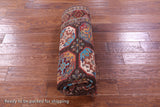 Brown Turkmen Ersari Handmade Wool Rug - 5' 2" X 6' 10" - Golden Nile