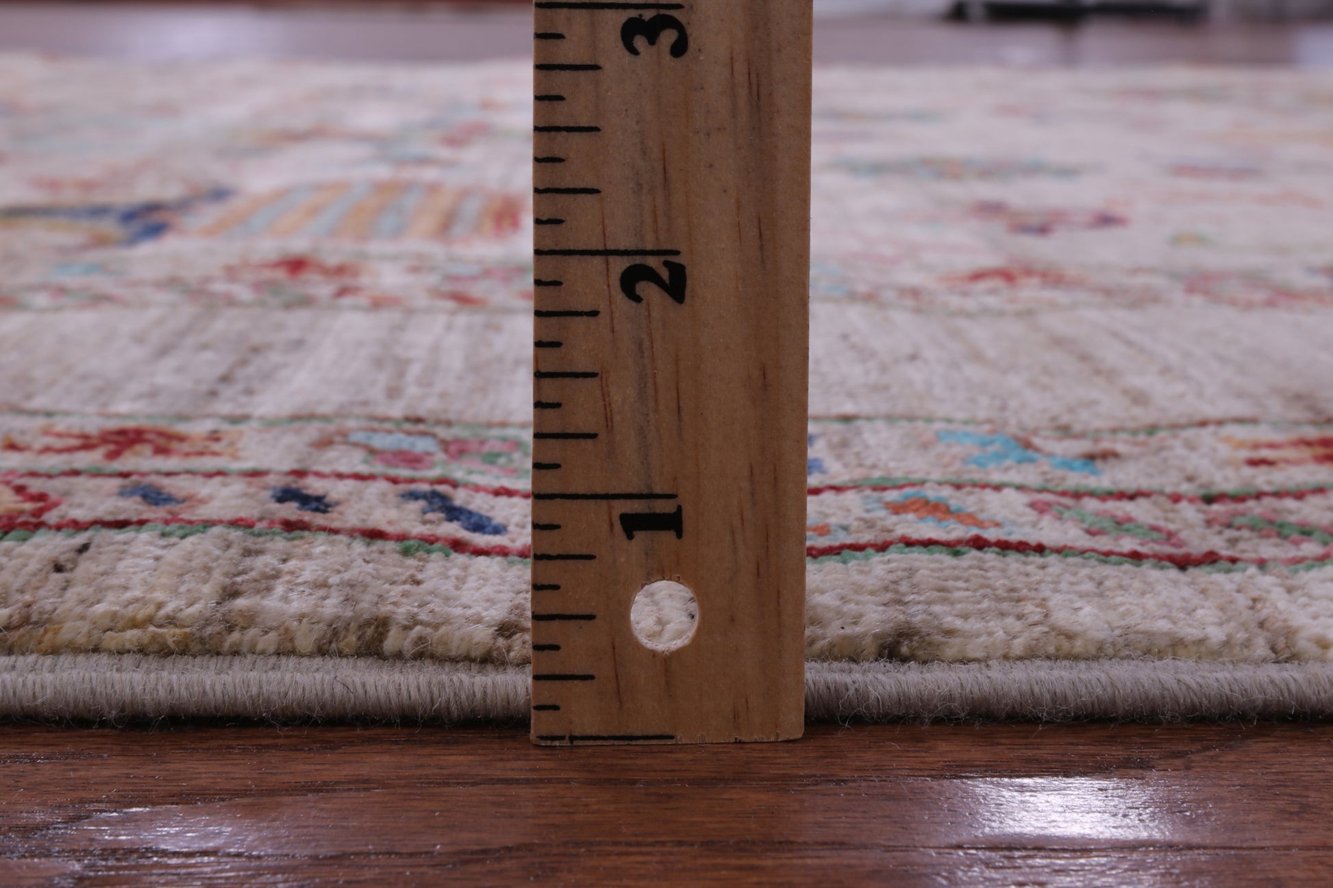 Peshawar Hand Knotted Wool Rug - 5' 1" X 6' 9" - Golden Nile