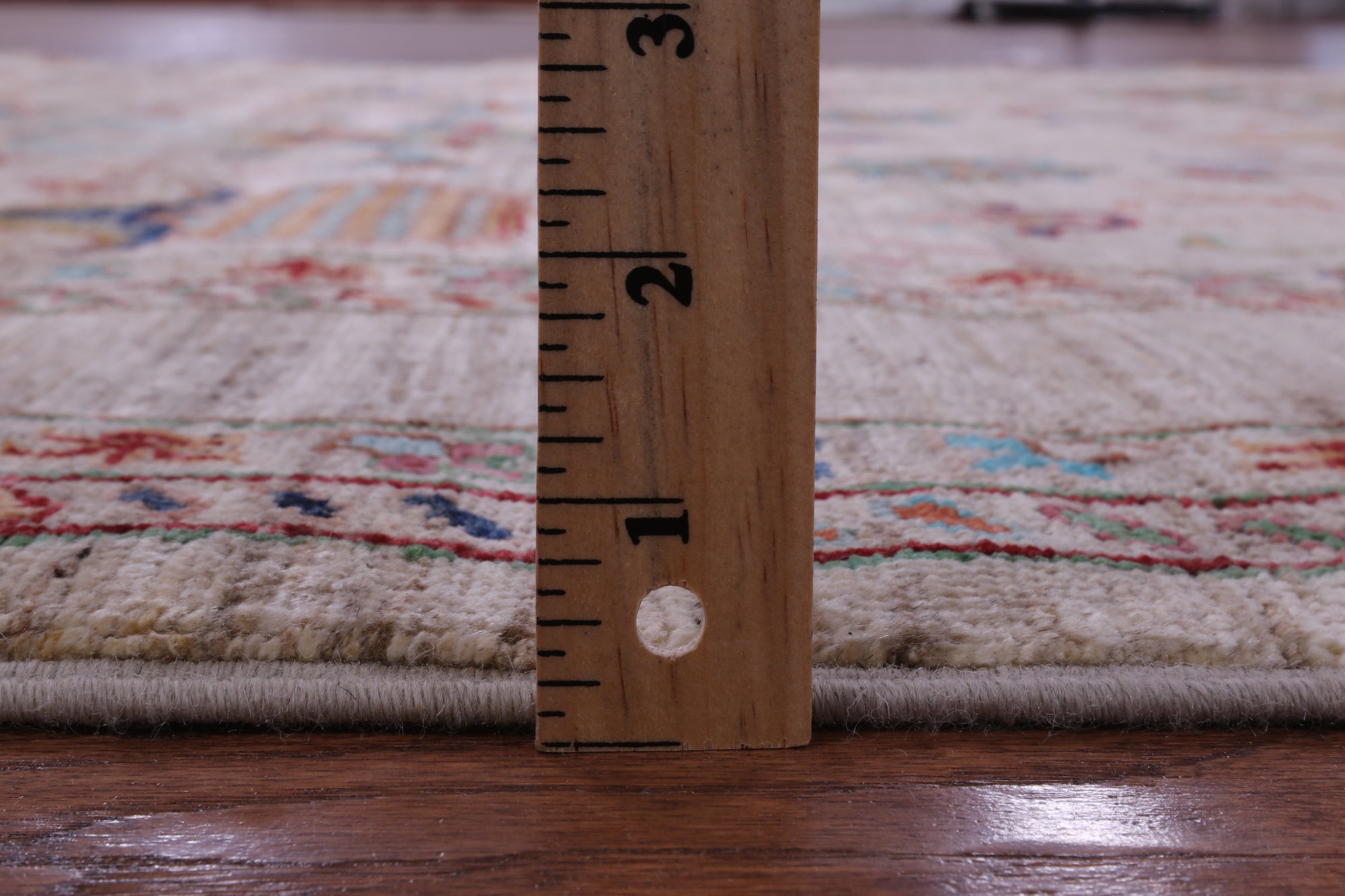 Peshawar Hand Knotted Wool Rug - 5' 1" X 6' 9" - Golden Nile