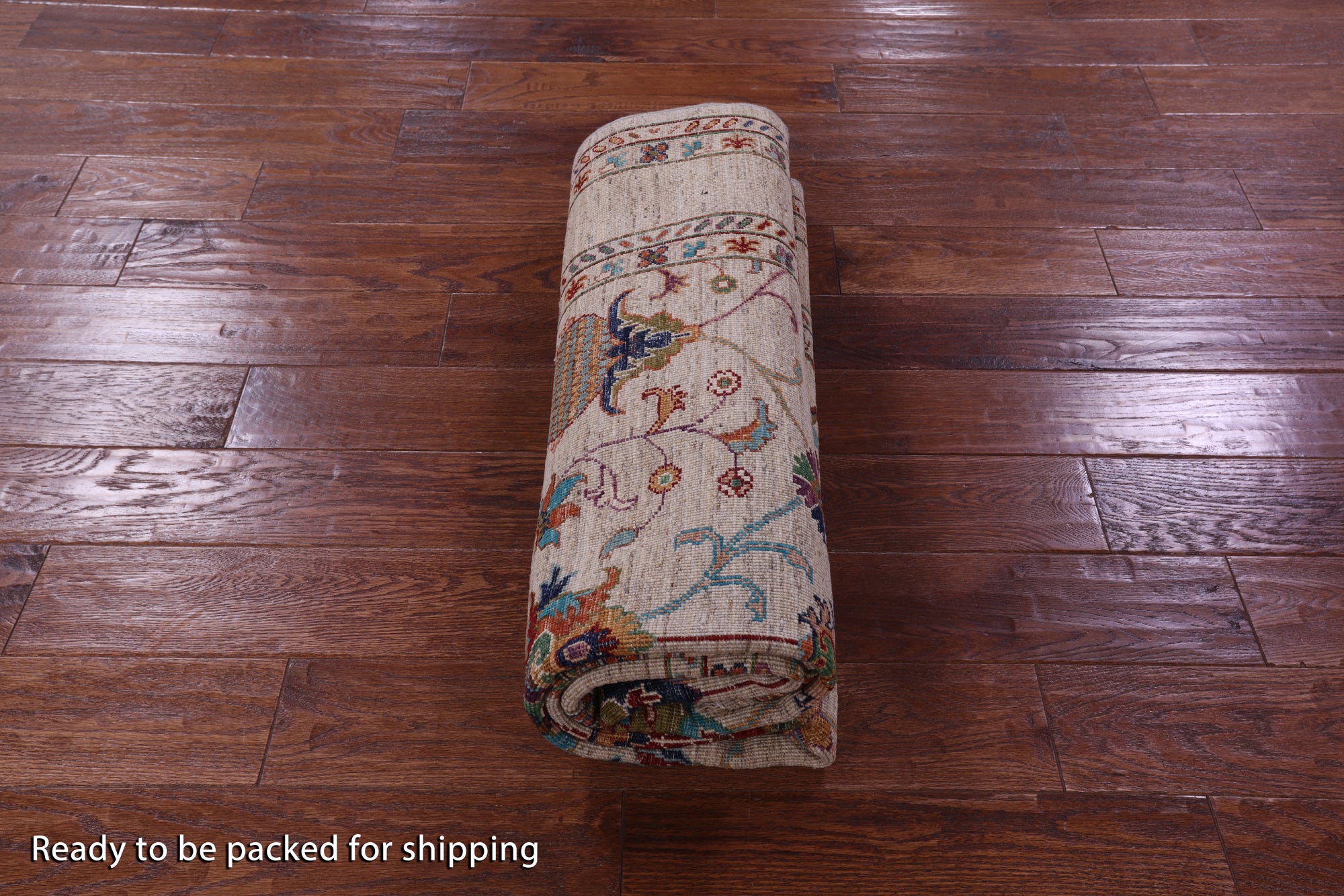 Peshawar Hand Knotted Wool Rug - 5' 1" X 6' 9" - Golden Nile